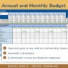 2023 Annual budget and money tracking spreadsheet - Google Sheets