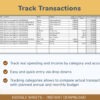 2023 Annual budget and money tracking spreadsheet - Google Sheets
