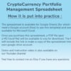 Cryptocurrency Portfolio Investment Journal (with Spreadsheet)